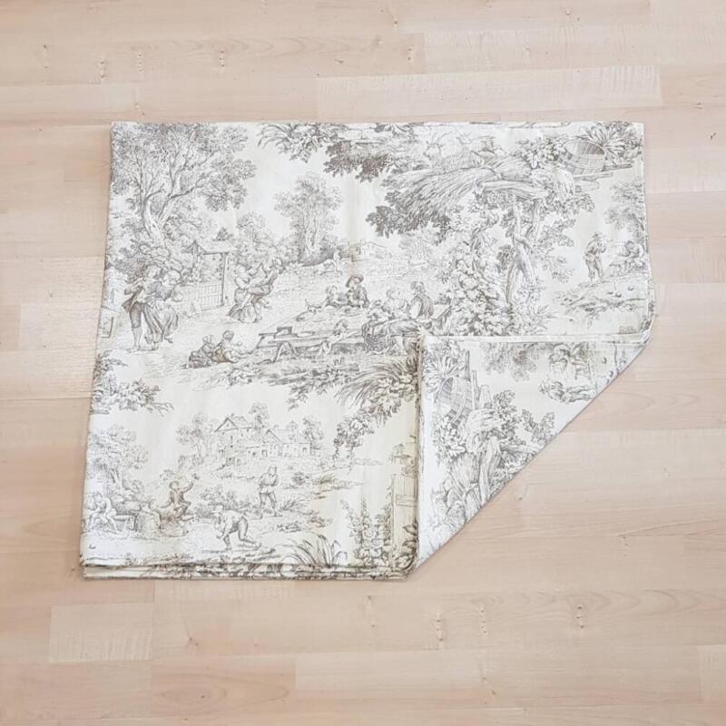 TOVAGLIA TOILE DE JOUY BEIGE