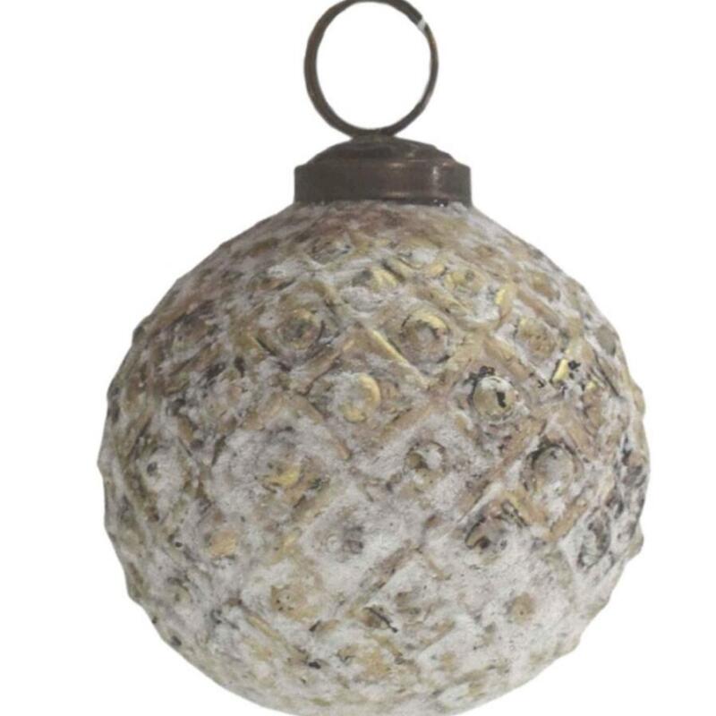 PALLA DI NATALE BEIGE