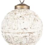 PALLA DI NATALE BIANCA