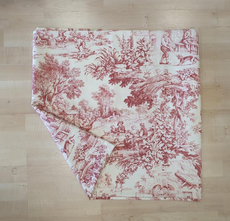 TOVAGLIA TOILE DE JOUY ROSSA