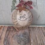 PALLINA CON CARTA MUSICALE
