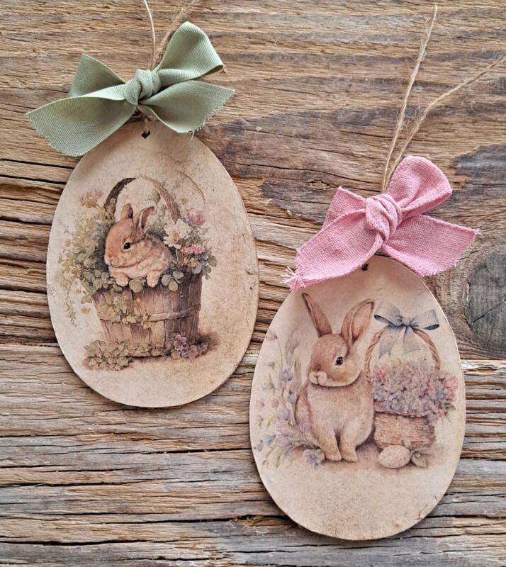 DECORAZIONE OVETTO IN LEGNO