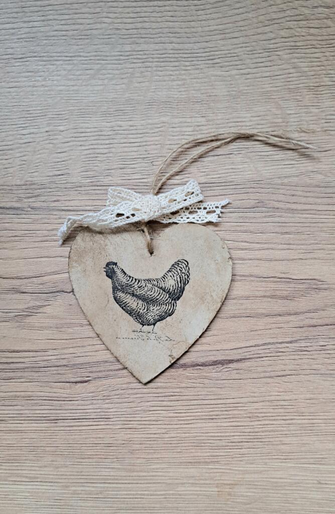 Magnolia - Country & Brocante - CUORE GALLINA 1 CUORE GALLINA