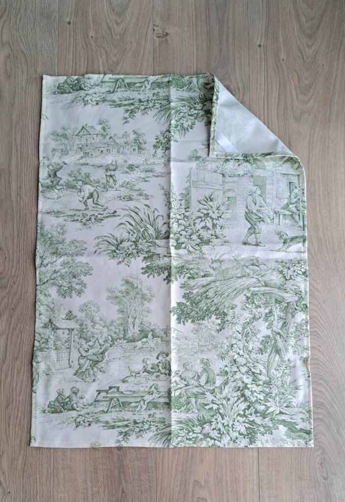 Magnolia - Country & Brocante - STROFINACCIO TOILE DE JOUY VERDE 1 STROFINACCIO TOILE DE JOUY VERDE