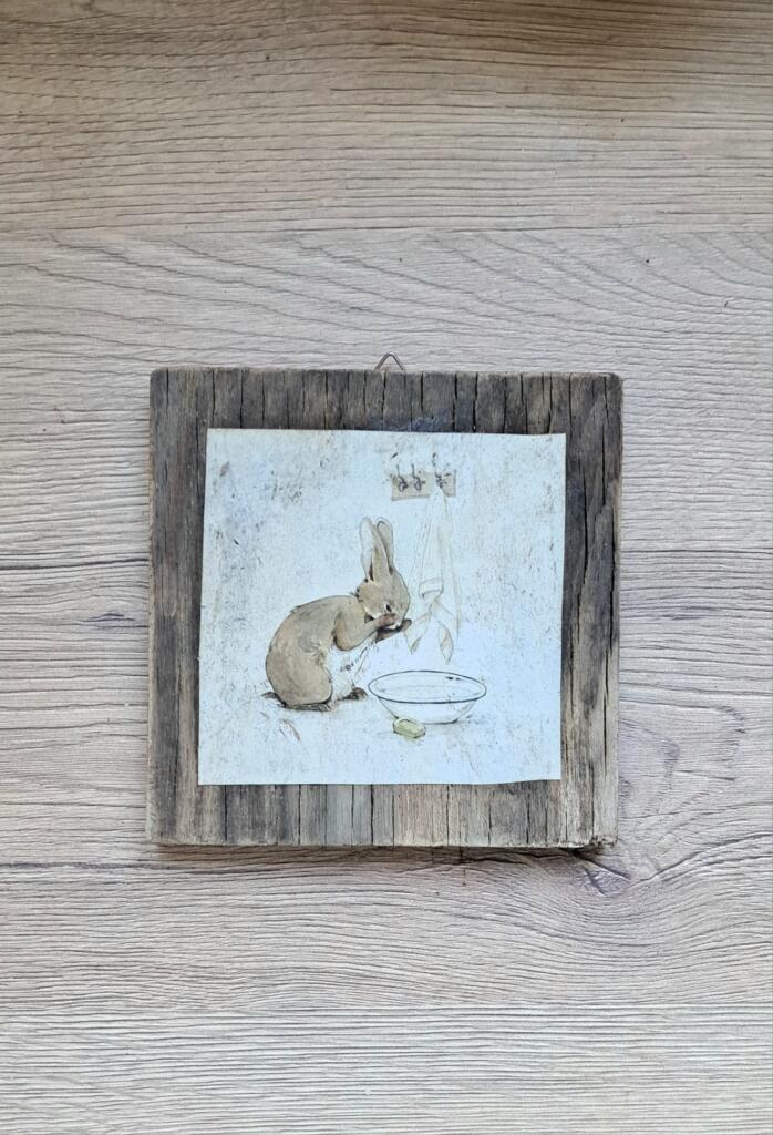 Magnolia - Country & Brocante - QUADRETTO CONIGLIETTO 1 QUADRETTO CONIGLIETTO