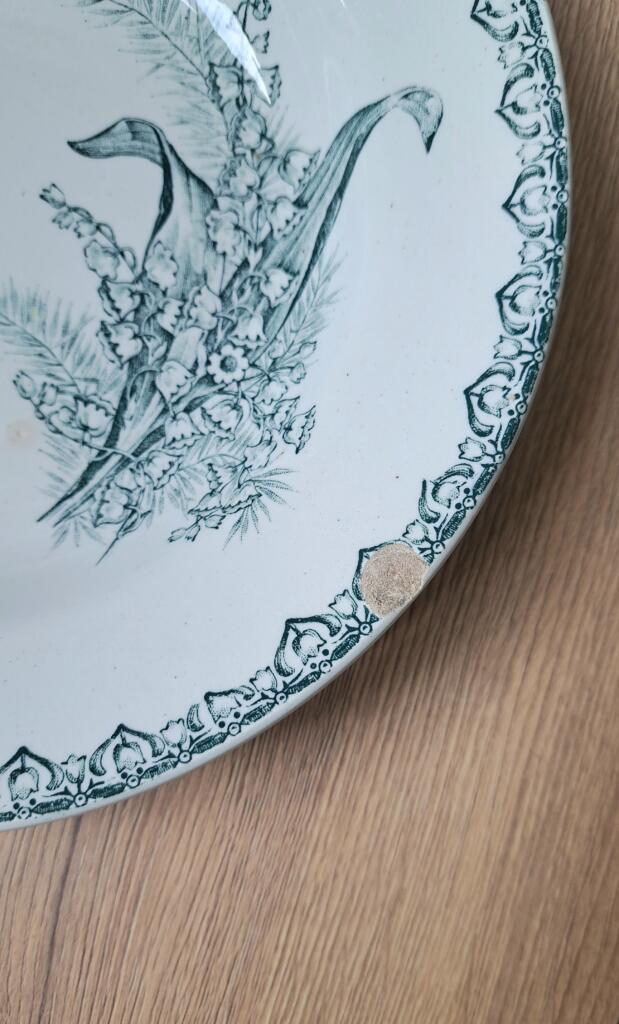 Magnolia - Country & Brocante - PIATTO FONDO MUGUET 3 PIATTO FONDO MUGUET - immagine 3