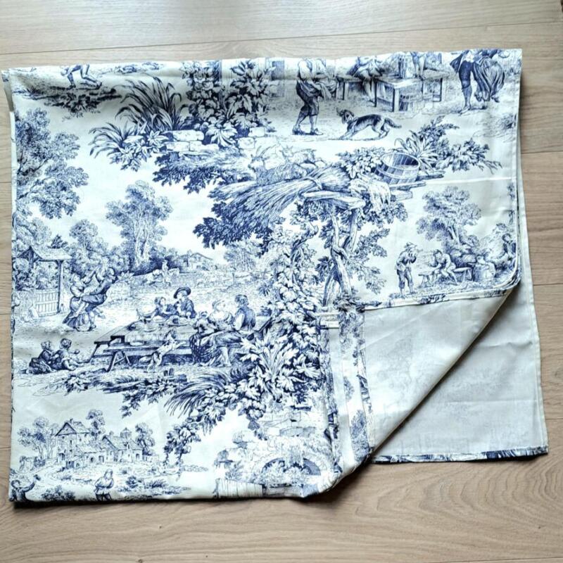 TOVAGLIA TOILE DE JOUY BLU
