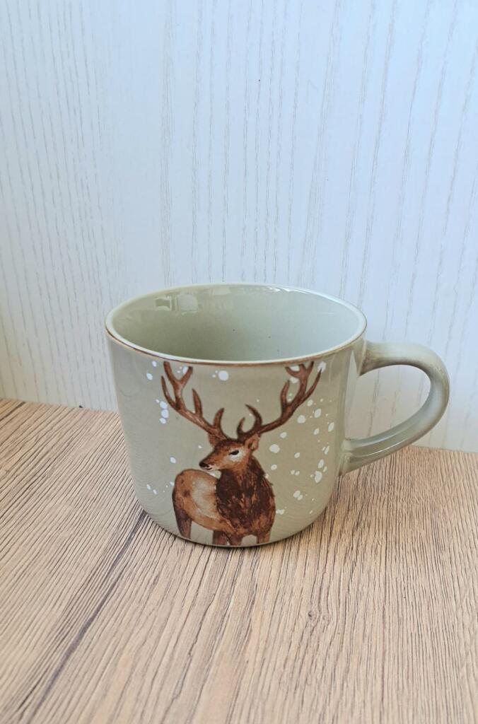 Magnolia - Country & Brocante - TAZZA CON CERVO 1 TAZZA CON CERVO