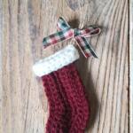CALZINA IN LANA ROSSA