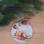 DECORAZIONE DI NATALE CAGNOLINO