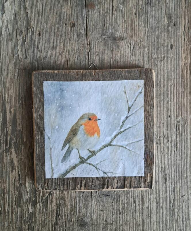 QUADRETTO PETTIROSSO