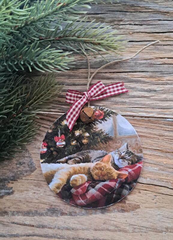 DECORAZIONE DI NATALE GATTINI