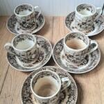 TAZZE INGLESI CON PIATTINO WEDGWOOD