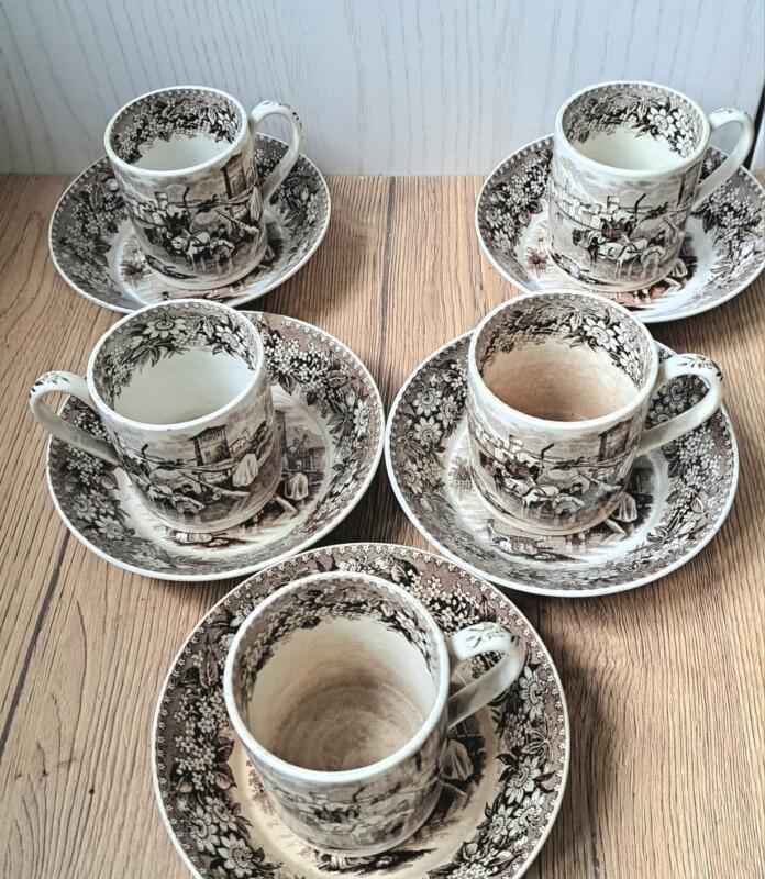 TAZZE INGLESI CON PIATTINO WEDGWOOD