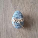 OVETTO CROCHET AZZURRO