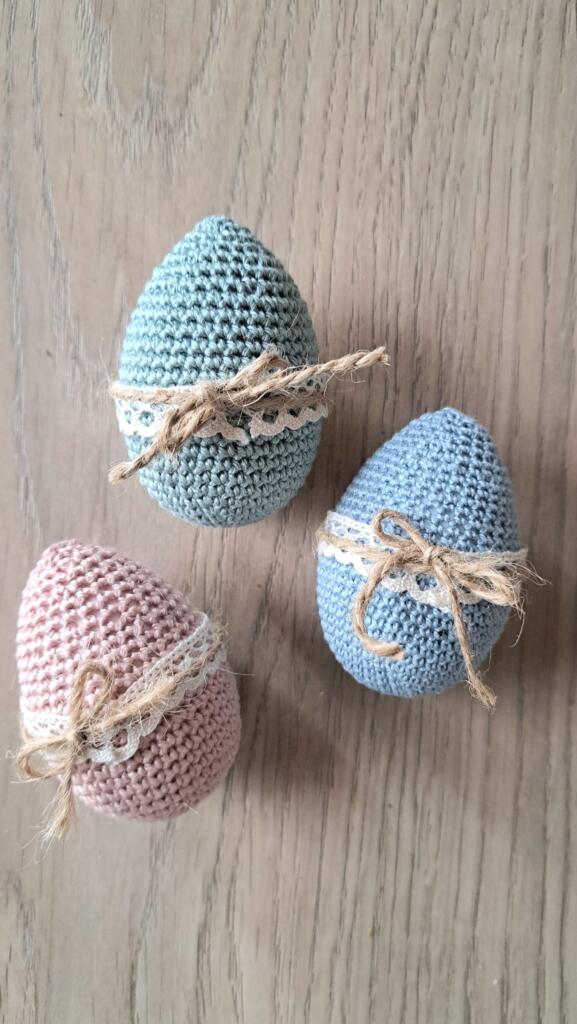 Magnolia - Country & Brocante - OVETTO CROCHET AZZURRO 2 OVETTO CROCHET AZZURRO - immagine 2