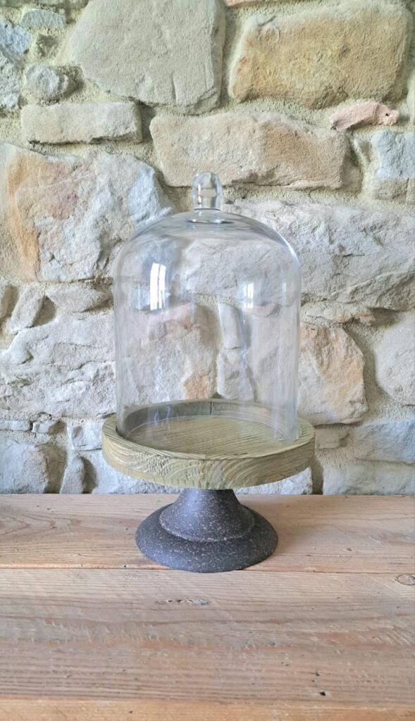 Magnolia - Country & Brocante - ALZATA CON CLOCHE 1 ALZATA CON CLOCHE