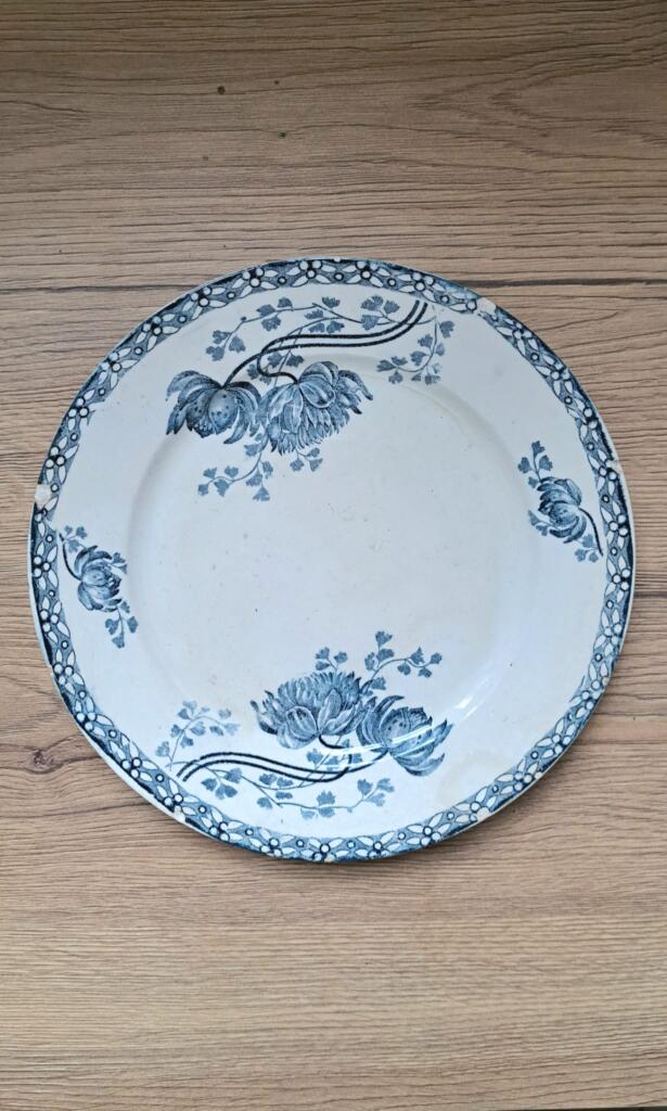 Magnolia - Country & Brocante - PIATTO DA DESSERT SARREGUEMINES ROYAT 1 PIATTO DA DESSERT SARREGUEMINES ROYAT