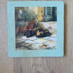 QUADRETTO GATTINO