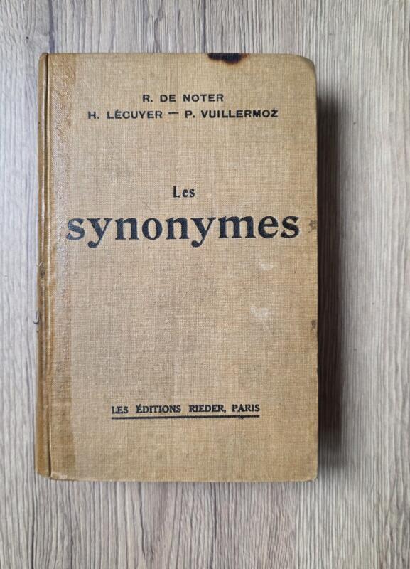 VECCHIO LIBRO FRANCESE