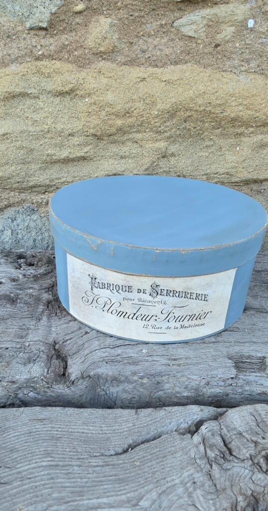 Magnolia - Country & Brocante - SCATOLA PICCOLA AZZURRO POLVERE 1 SCATOLA PICCOLA AZZURRO POLVERE